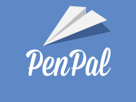 In the uploaded photo, the project title "PenPal" is in the blue wallpaper.