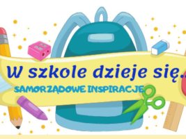 Na obrazku znajduje się plecak i przybory szkolne. In the picture you can see backpack and school supplices.nd 