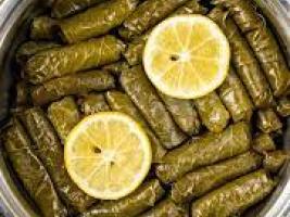 The picture of Turkish traditional food called "Sarma"