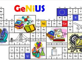 The project title is GeNiUS, coming from four elements from the periodic table because chemistry is the essence of life.  