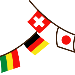 A string of flags