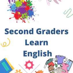 Second Graders Learn English