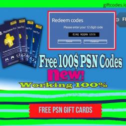 $100 FREE PSN GIFT CARD CODES GENERATOR UPDATED | ESEP