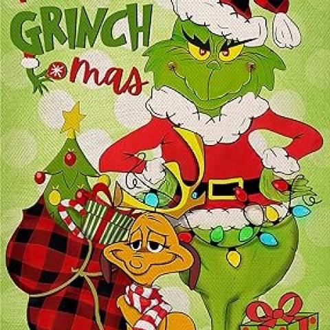 Merry Xmas I have put in the shoes of the fabulous Grinch (the lead character of 'How the Grinch Stole Christmas!' by Dr. Seuss) who despises Christmas and attempts to steal is from the Whos of Whoville. But acctualy, he just wants to wish you a Merry Christmas and a very Happy New Year ! (Amélie, FR)