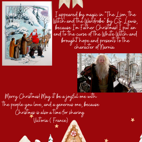 Victoria ( FR) Christmas card Merry Christmas ! Victoria ( FR)