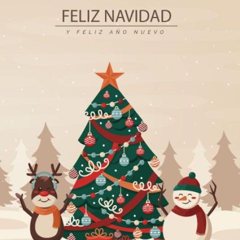Mi postal navideña