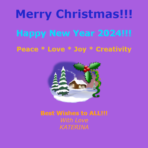 Christmas card - HTML