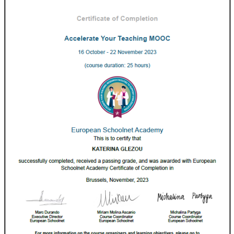 Accelerate Your Teaching MOOC Accelerate Your Teaching MOOC