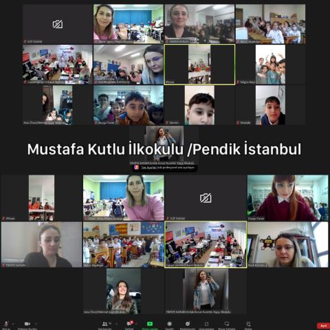 İlknur Akçakaya/ Mustafa Kutlu İlkokulu Pendik/İstanbul Öğrenci tanışma webinarı