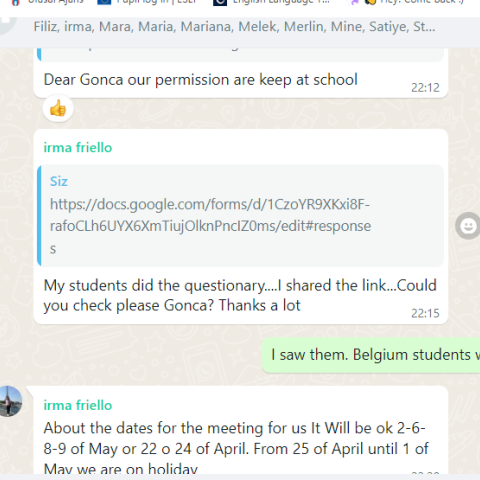 TEACHER'S WHATSAPP INTERVIEWS TEACHER'S WHATSAPP INTERVIEWS