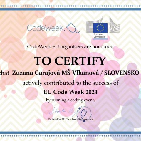 certifikát