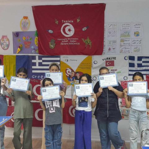 Students' certificates .Faten Abdelmalek.Abdelmajid Bouchemaoui school.Tunisia Students' certificates .Faten Abdelmalek.Abdelmajid Bouchemaoui school.Tunisia