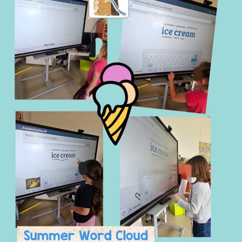 word cloud summer