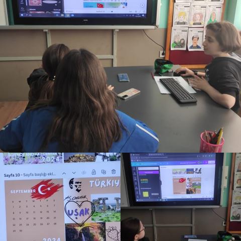 E CALENDER UŞAK BİLSEM AYLA AKÇİN