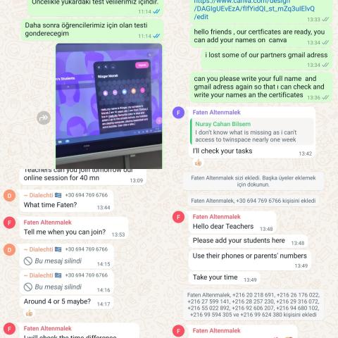 UŞAK BİLSEM AYLA - CHAT ROOMS