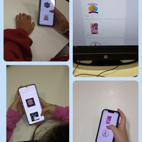 Sónia Sousa-Santa Bárbara School, Portugal My students selecting the best Logo.