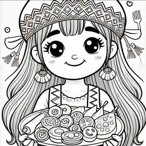 Colouring pages