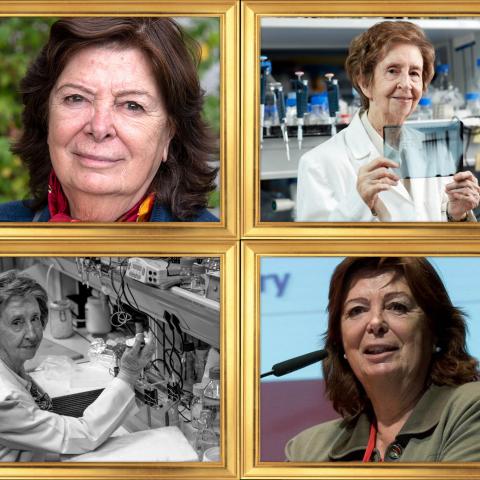 Maria Vallet y Margarita Salas