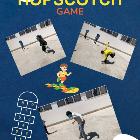 hopscotch Cartaz