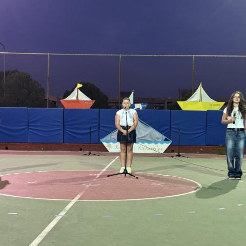 Presenting Zero Heroes to the school community