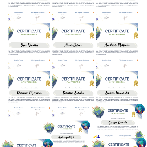 certificates
